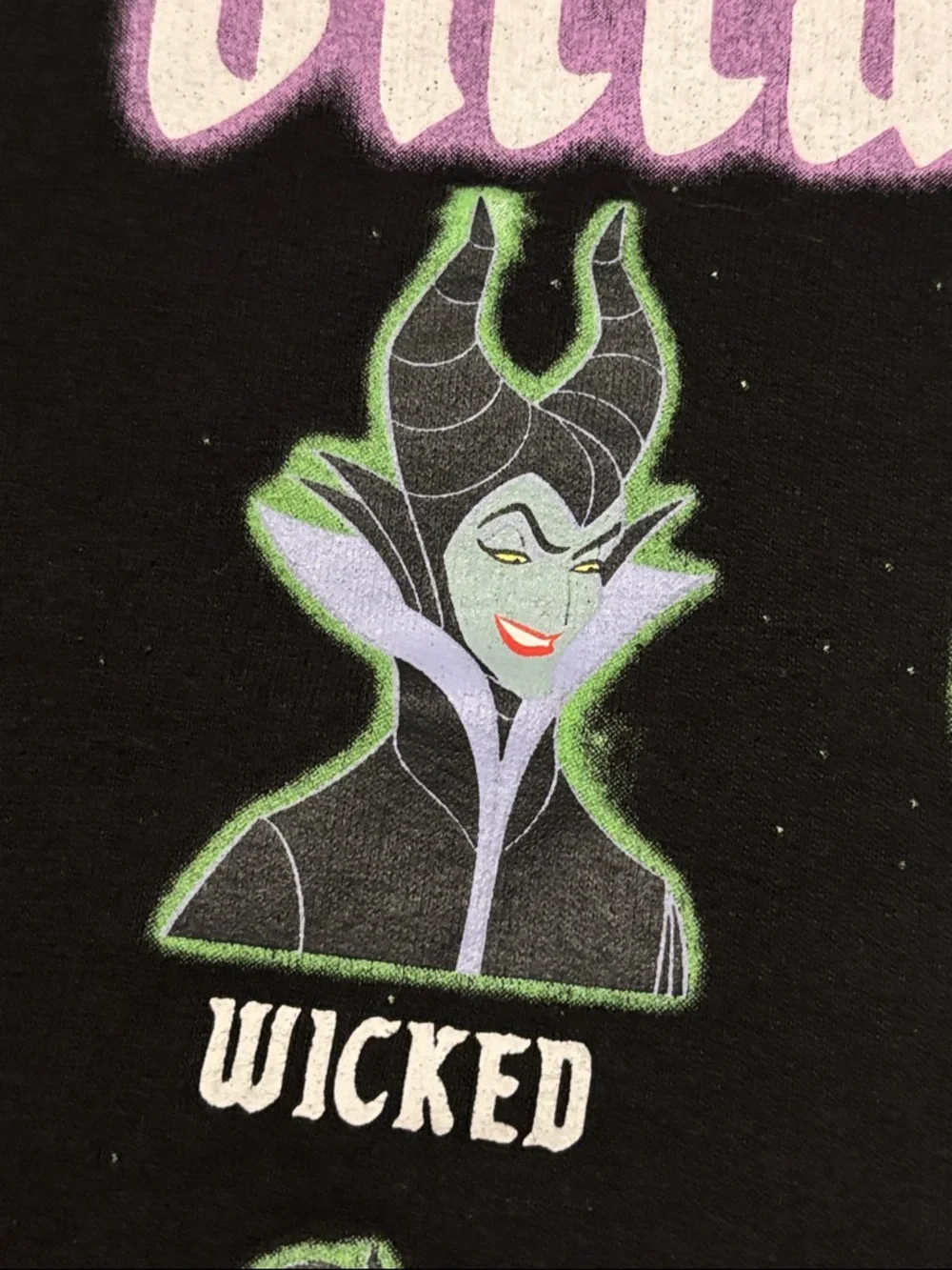 Disney > Black 'Villains Mood' Graphic Crewneck Sweatshirt - Size XXXL 21 - Picture 10 of 12